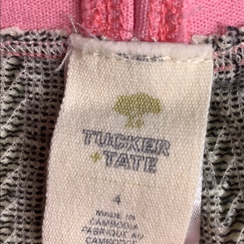 Tucker Tate cable knit stone tight legging girls Sz 4